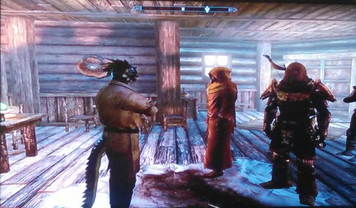 Maramel causing a ruckus.