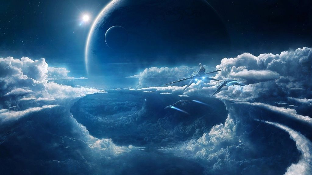 spaceships-playing-through-the-blue-sky-fantasy-hd-wallpaper-1920x1080-1489