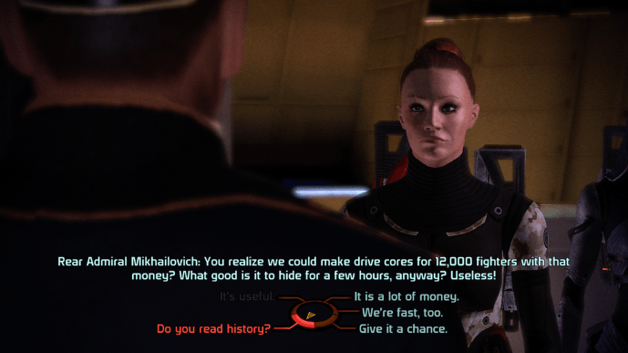 Shepard Normandy inspection