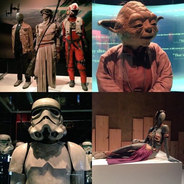 Star Wars exhibit