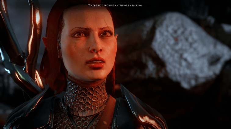 dragon age talking