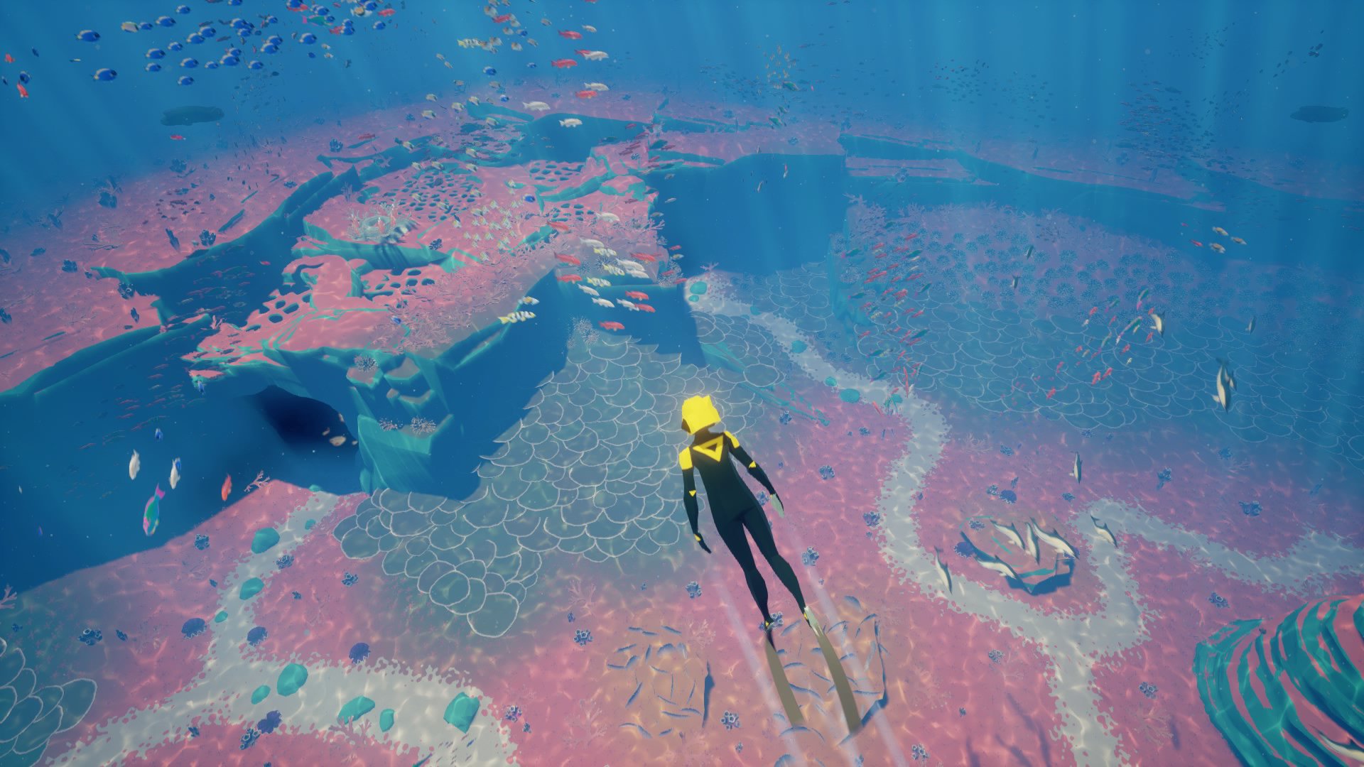Riding the Current in “ABZU”