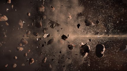 andromeda debris