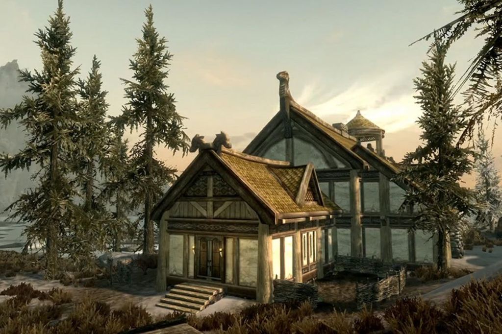 Skyrim Hearthfire house
