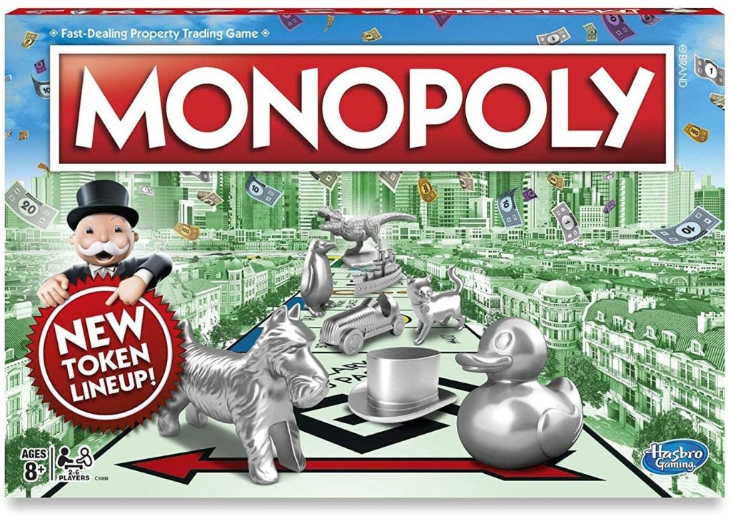 Monopoly classic board game box