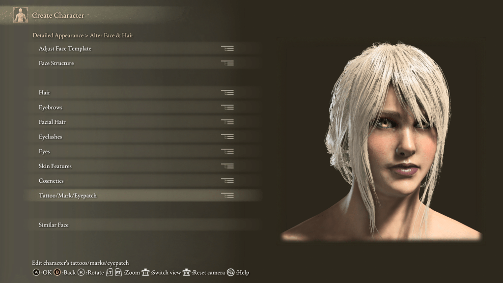 Elden Ring character creator