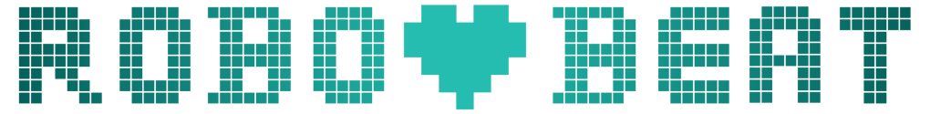 Roboheartbeat logo in teal